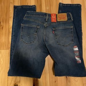 Men’s Levi’s 514 straight 29x32 NWT